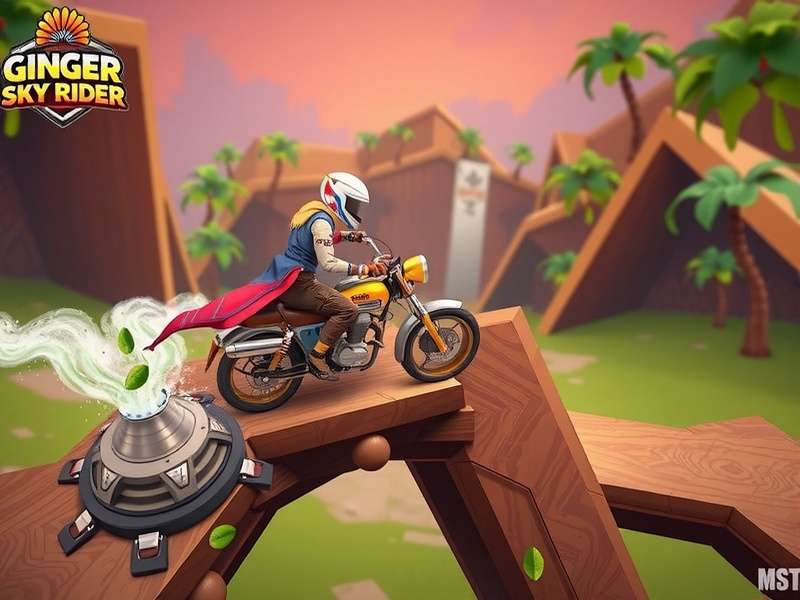 Ginger Sky Rider Indian Elements